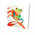 Begin Home Decor 32 x 32 in. Red-Eyed Frog-Print on Canvas 2080-3232-AN289